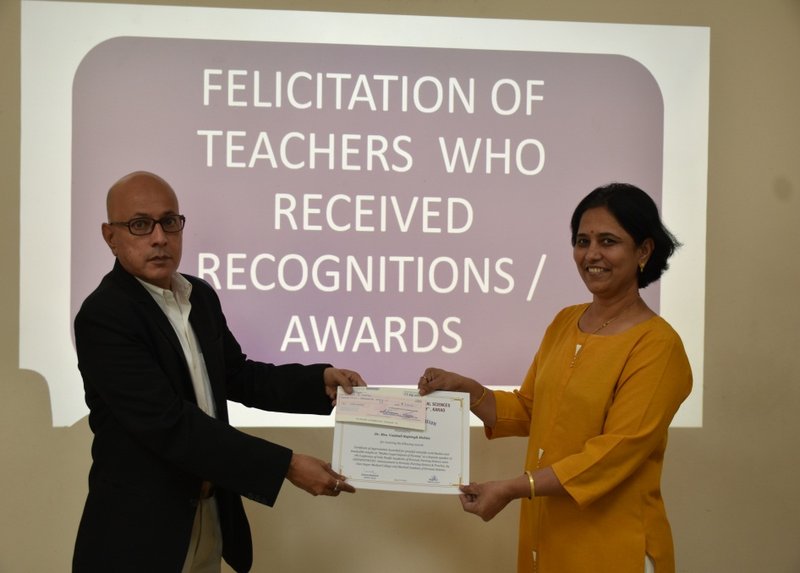 Dr. Mrs. Vaishali Rajsinh Mohite, Dean, KINS