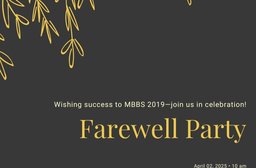 KIMS- Farewell of MBBS batch