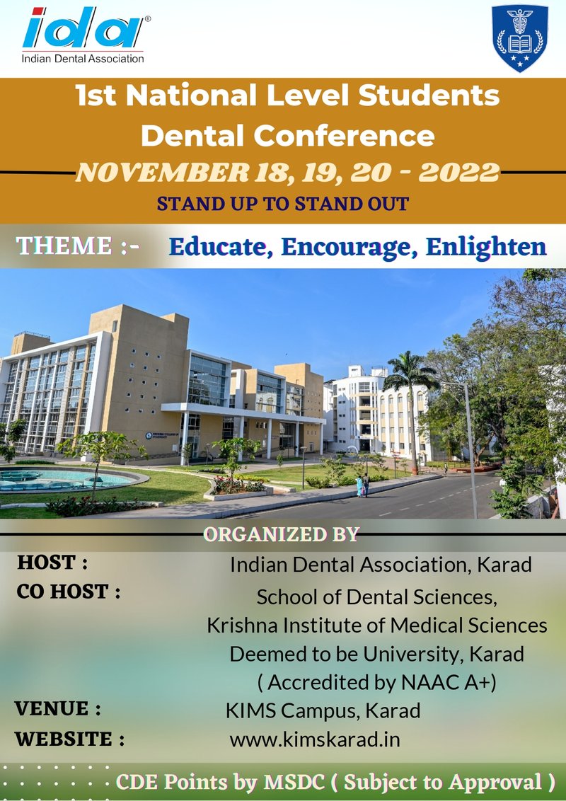 1st National Level Students Dental Conference